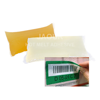 Het rubber baseerde Hete Smeltingskleefstof voor Etikettenoem/ODM ISO14000 Vriendschappelijke Eco 1